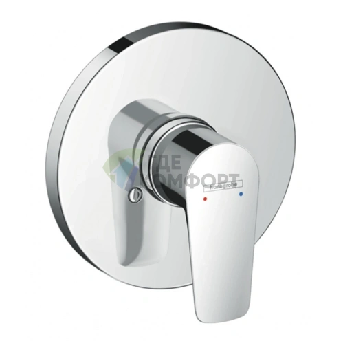 Встраиваемый однорычажный смеситель для душа Hansgrohe Talis E (хром) (71766000) - фото 1