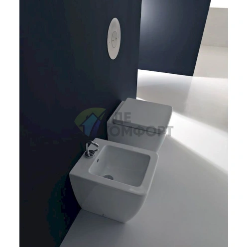 Унитаз приставной Kerasan Ego 321401 укороченный - фото 5