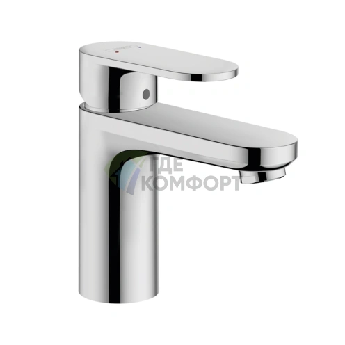 Смеситель для раковины Hansgrohe Vernis Blend 100, хром, излив 108 мм (71559000) - фото 1