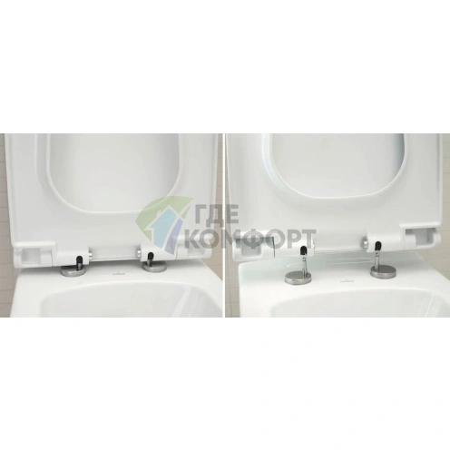 Подвесной унитаз Cersanit City New с технологией CleanOn - фото 3