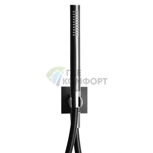Душевой набор Fantini AK/25 Matt Gun Metal: стильное решение для вашей ванной (86 P5 8116) - фото 1