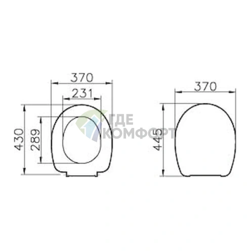 Комплект арматуры для бачка VitrA Normus 9773B003-7201 (белая кнопка) - фото 9