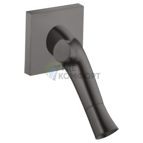 Смеситель для раковины AX Starck Organic в элегантном цвете шлифованный черный хром (12015340) - фото 1