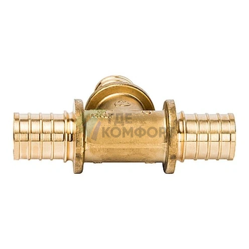 Stout Тройник равнопроходный 32x32x32 для труб из сшитого полиэтилена аксиальный - фото 3