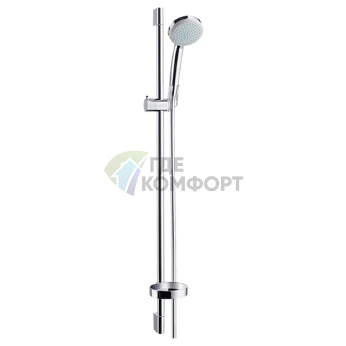 Душевой набор HG Croma 100 Vario с ручным душем 4jet и EcoSmart (27653000) - фото 1