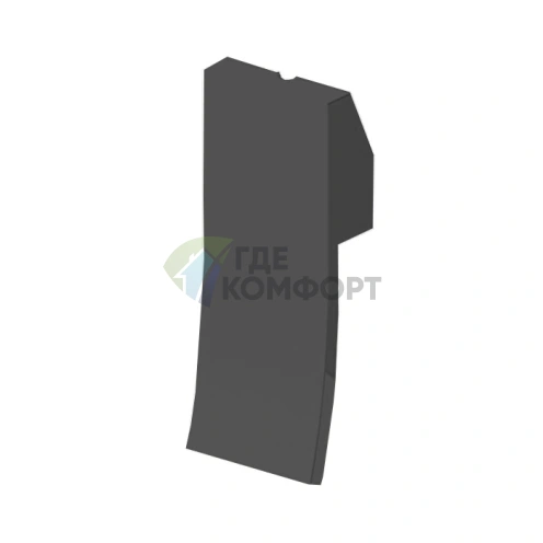 Накладка на ручку смесителя Gattoni ELY цвет Nero Opaco (8898/88NO) - фото 1