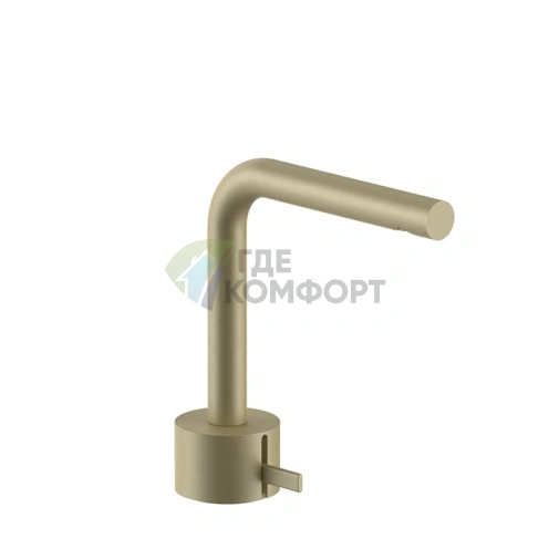 Смеситель для раковины Fantini AF/21 Matt British Gold PVD (27 P6 A504WF) - фото 1