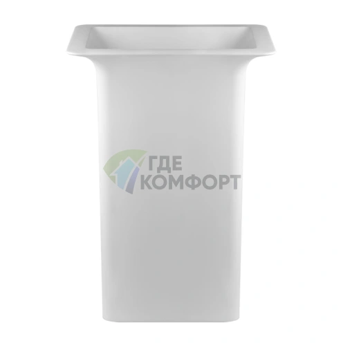 Напольная раковина Gessi iSpa 60x45 см с донным клапаном, матовый белый - фото 1