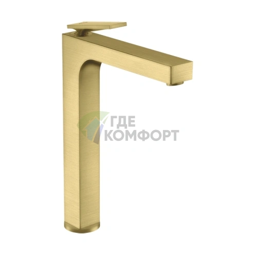 Смеситель для раковины AX Citterio 280: Хромированное покрытие и шлифованная медь (39021950) - фото 1