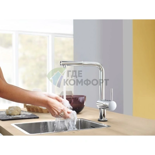 Смеситель для кухни Grohe Minta 32168DC0 – стиль и функциональность - фото 6