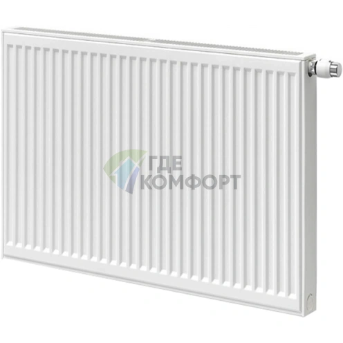 Радиатор стальной панельный Stelrad Compact 21 06 12 с боковым подключением - фото 2