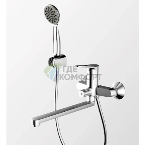 Универсальный смеситель Bravat Eco-D F693158C-LB - фото 2