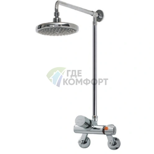 Смеситель для душа Preo PS702540-1 с автоотключением: экономьте воду и деньги - фото 1