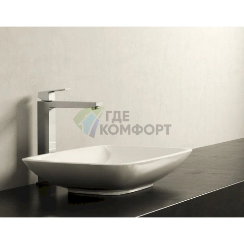 Стильный смеситель Grohe Eurocube 23406000 для раковины - фото 4