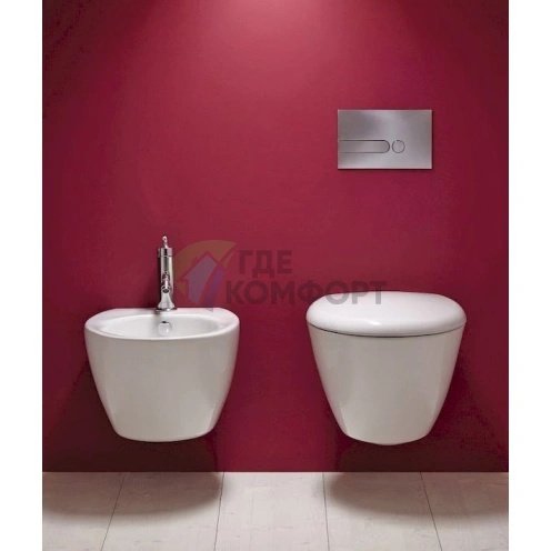 Кнопка смыва для унитаза Jacob Delafon E4326-CP хром - фото 4