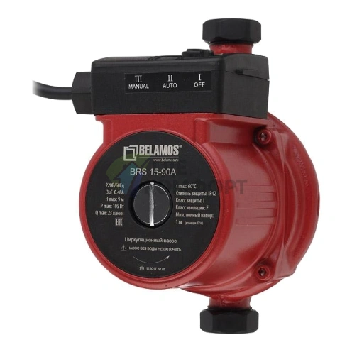 Циркуляционный повысительный насос Беламос BRS 15-90A - фото 2