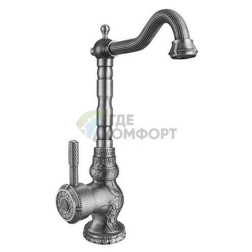 Смеситель Zorg Antic A 305K-SL однорычажный для кухни - фото 1