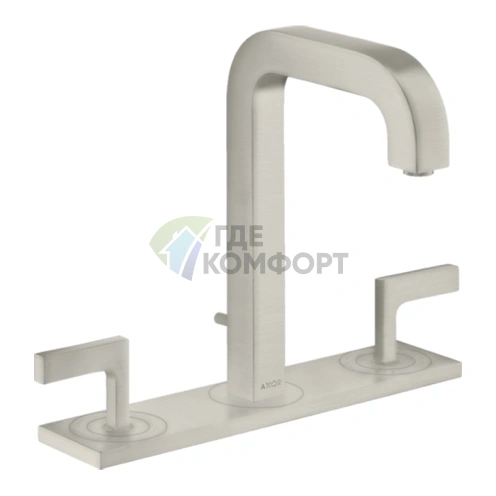 Смеситель для раковины AX Citterio цвет нержавеющая сталь (39136800) - фото 1