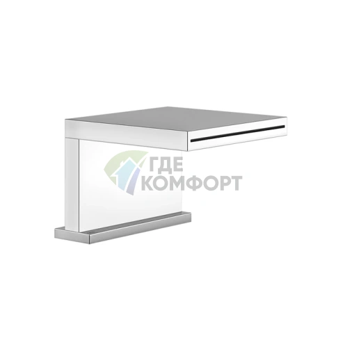 Каскадный излив для ванны Gessi Rettangolo хром с возможностью подключения выносного управления (20191#031) - фото 1