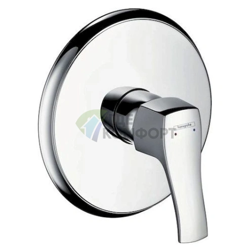 Смеситель для душа Hansgrohe Metris Classic 31676000: настенный монтаж - фото 1