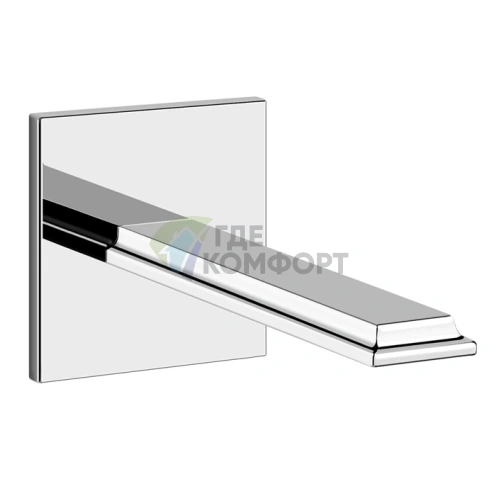 Настенный излив Gessi Eleganza с выносным управлением, хром (46100#031) - фото 1