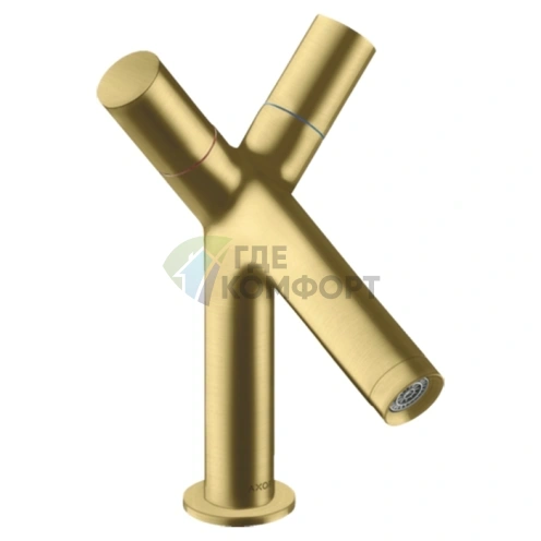 Смеситель для раковины AX Starck в цвете шлифованная медь (10030950) - фото 1