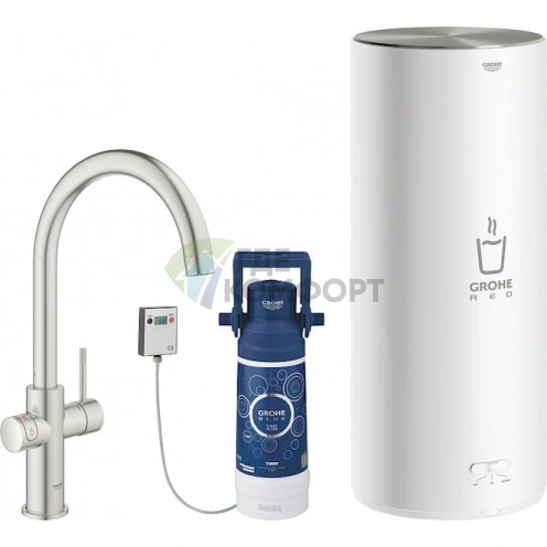 Смеситель Grohe Red II Duo для кухни со встроенным водонагревателем - фото 1