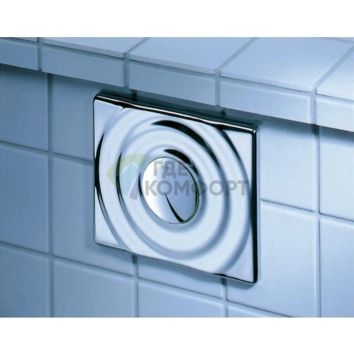 Кнопка смыва для унитаза Grohe Surf 38574000 хром - фото 3