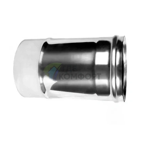 Патрубок дымохода Zota горизонтальный Енисей-12 (d=120) - фото 1
