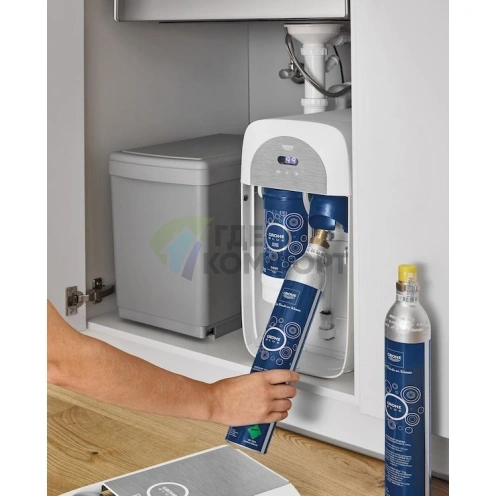 Смеситель Grohe Blue Home для кухни с фильтром и газировкой - фото 2