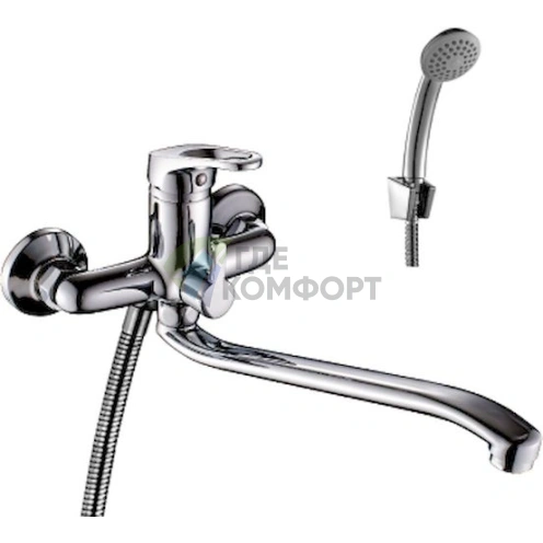 Надежный универсальный смеситель Rossinka B B35-34 для вашей ванной - фото 1