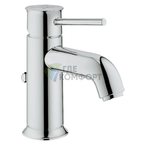 Стильный однорычажный смеситель Grohe BauClassic для раковины - фото 1
