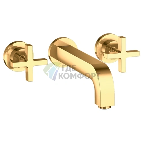 Смеситель для раковины AX Citterio в полированном золоте (39143990) - фото 1