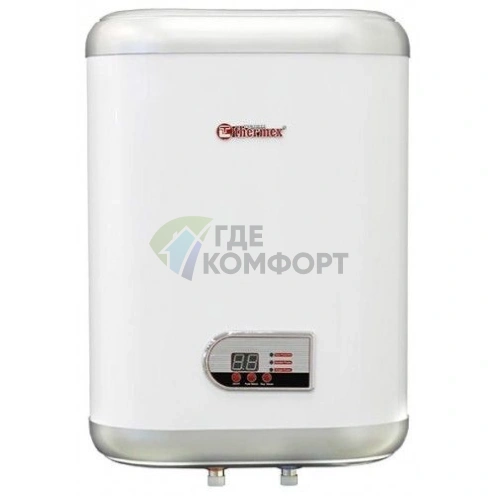 Водонагреватель из нержавеющей стали Thermex Flat Plus IF V 30 литров - фото 1