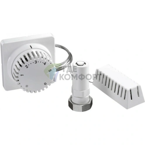 Термостат Oventrop Uni FH 1012395, с дистанционной настройкой, с нулевой отметкой, капиллярная трубка 1.5 м (Овентроп) - фото 1