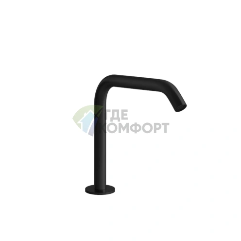 Излив для раковины GESSI 316 настольный, высота 160 мм, цвет Black XL (54091#299) - фото 1