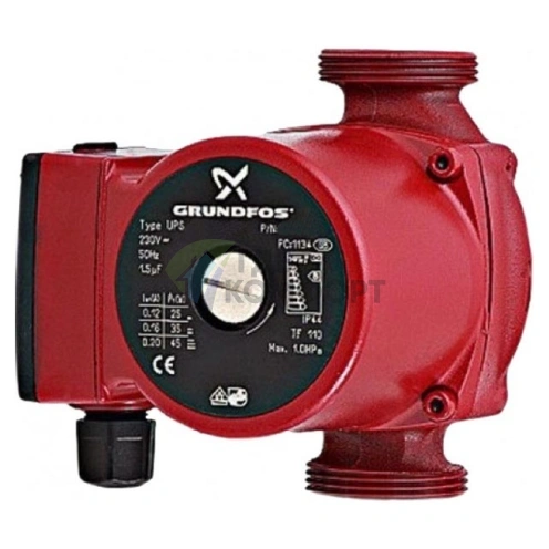 Циркуляционный насос Grundfos UPS 25-60 130 - фото 1