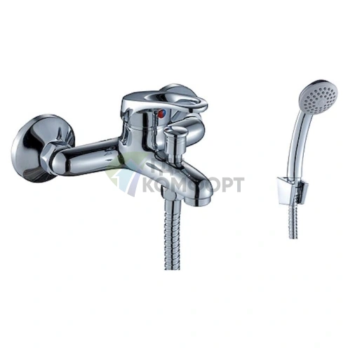 Смеситель Rossinka B B35-31 для ванны и душа с душем-лейкой - фото 1