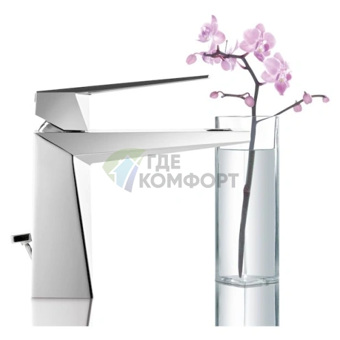 Смеситель для раковины Grohe Allure Brilliant с хромированным покрытием - фото 3