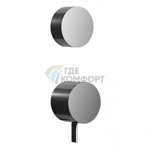 Встраиваемый смеситель для душа Fantini AF/21 на два источника, хром (27 02 A585B) - фото 1