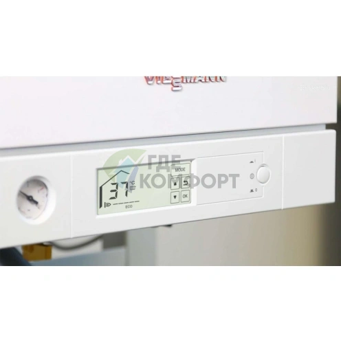 Газовый конденсационный настенный двухконтурный котел Viessmann Vitodens 100-W B1KC033 35 кВт фото 3
