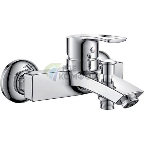 Смеситель D K Furth Bayern DA1223201 для ванны с душем: эргономичный дизайн и стиль - фото 1