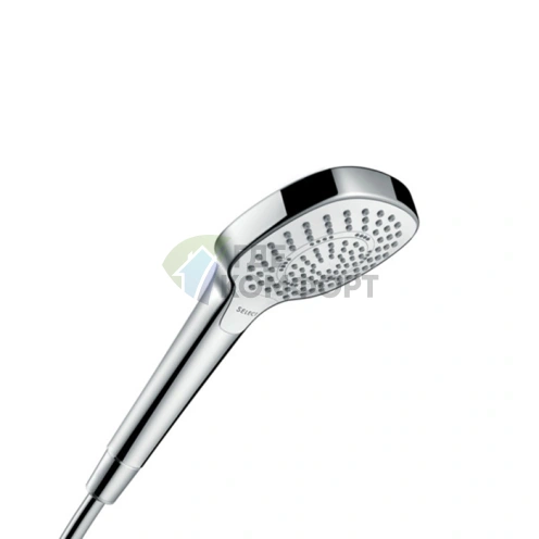 Ручной душ HG Croma Select Multi 3jet: 3 режима, бело-хромовое исполнение (26810400) - фото 1