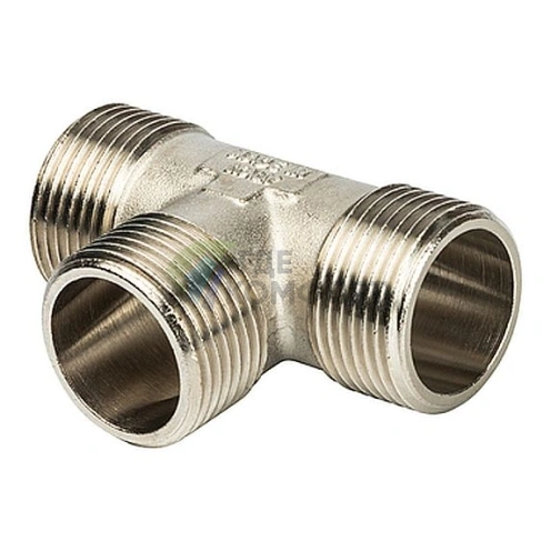 Stout Тройник НН никелированный 1X1X1 - фото 1