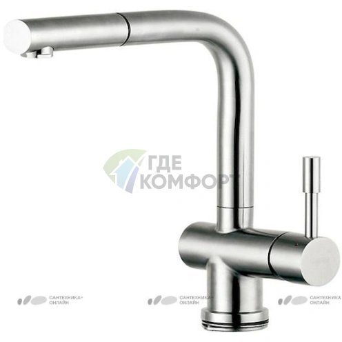 Смеситель для кухни Zorg Inox Vitis: стиль, долговечность и комфорт - фото 1