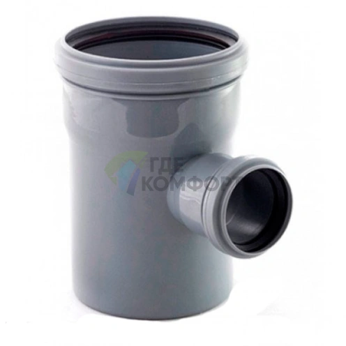 Тройник канализационный HTEA 110х75/90° Ostendorf - фото 1