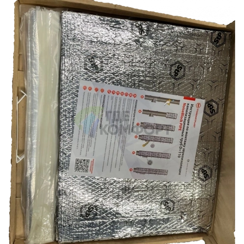 Звукоизоляция для канализационных труб NoiseBlock PIPE фото 2