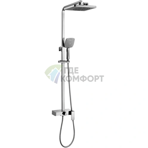 Душевая стойка Lemark Tropic LM7005C: комфорт и функциональность в современном дизайне - фото 1