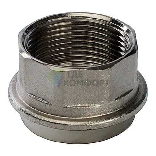 Разъемное соединение STOUT с внутренней резьбой американка ВB 1 1/4 никелированное - фото 4