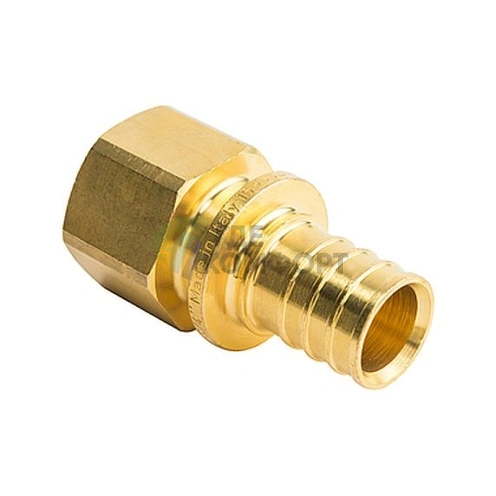 Переходник для труб из сшитого полиэтилена STOUT с внутренней резьбой ВР 20 x G 1/2 аксиальный - фото 7